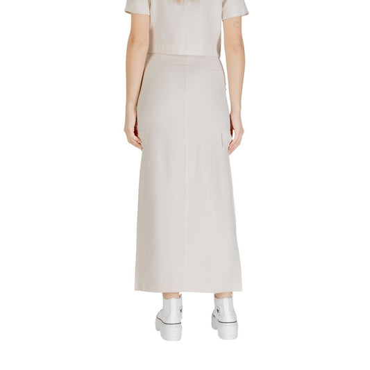 Jacqueline De Yong Zweifarbiger Viskoserock