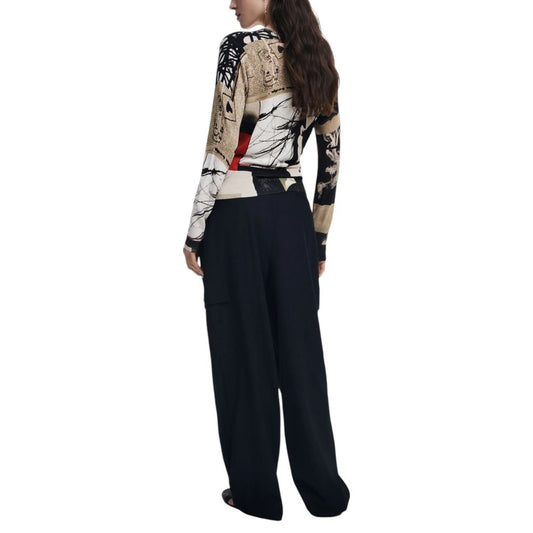 Desigual Grünes Viskose-Sweatshirt