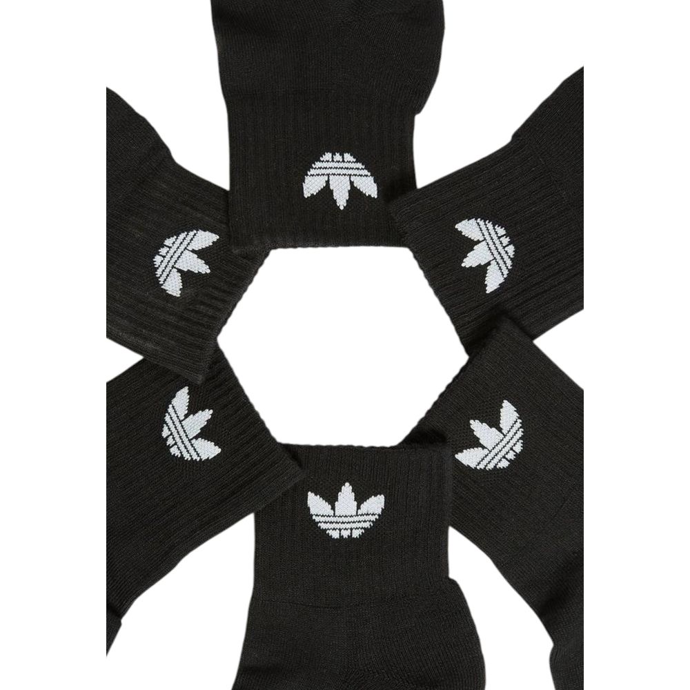 Adidas Schwarze Baumwollsocken