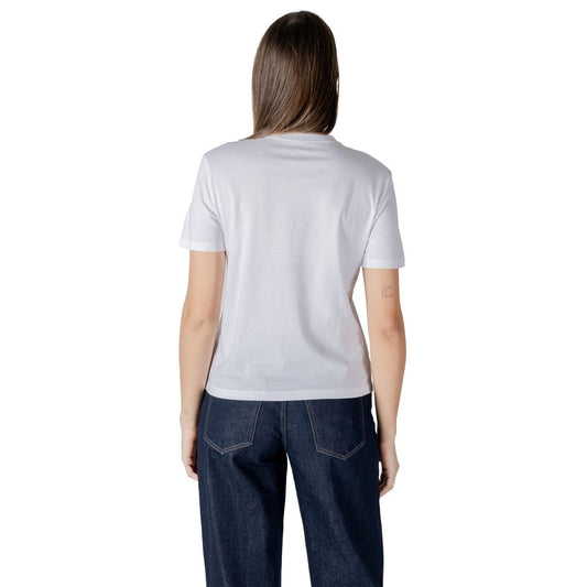 Calvin Klein Jeans – Weißes Baumwoll-T-Shirt
