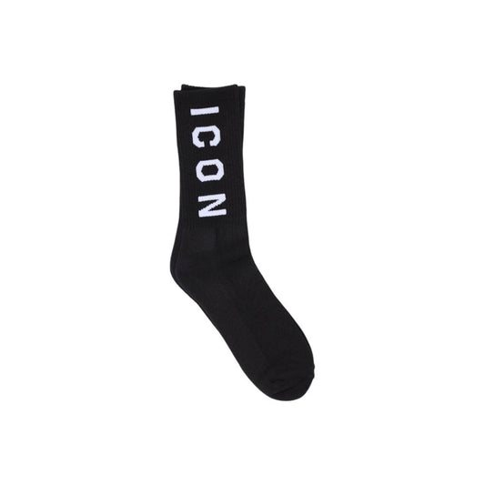 Icon Schwarze Baumwollsocken