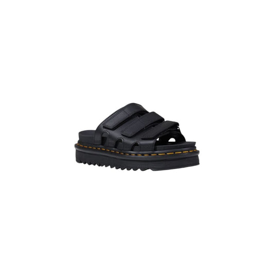 Dr. Martens – Schwarze Leder-Plateauschuhe