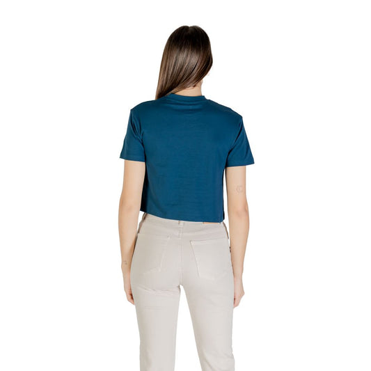 Guess Active Schwarzes Baumwoll-T-Shirt