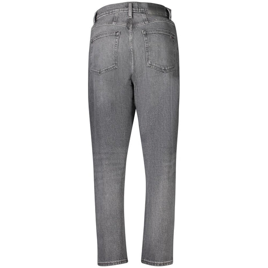 Tommy Hilfiger Black Cotton Women Jeans