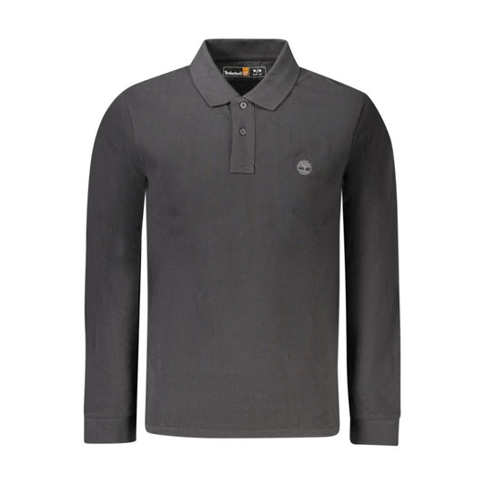 Timberland Poloshirt aus schwarzer Baumwolle für Herren