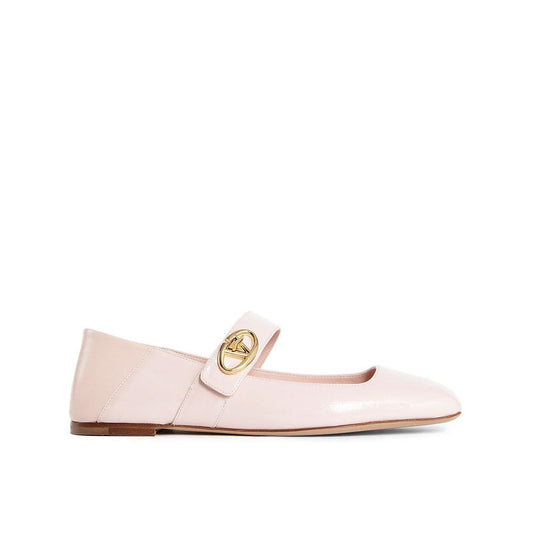 Valentino Garavani Ballerinas aus mehrfarbigem Lammleder