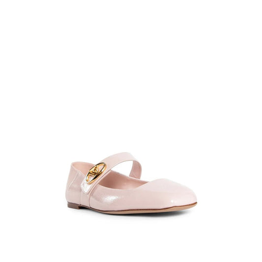 Valentino Garavani Ballerinas aus mehrfarbigem Lammleder