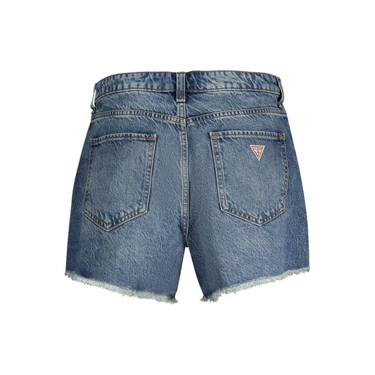 Guess Jeans – Blaue Baumwollshorts