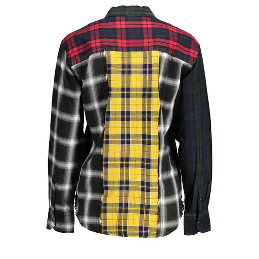 Desigual Schwarzes Baumwollhemd