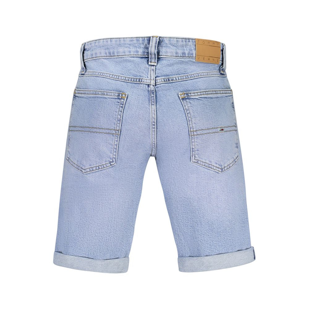 Tommy Hilfiger – Blaue Baumwollshorts