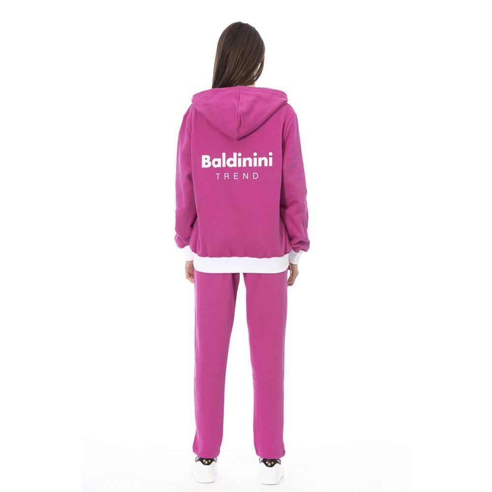 Baldinini Trend Mehrfarbiger Damenpullover aus Baumwolle