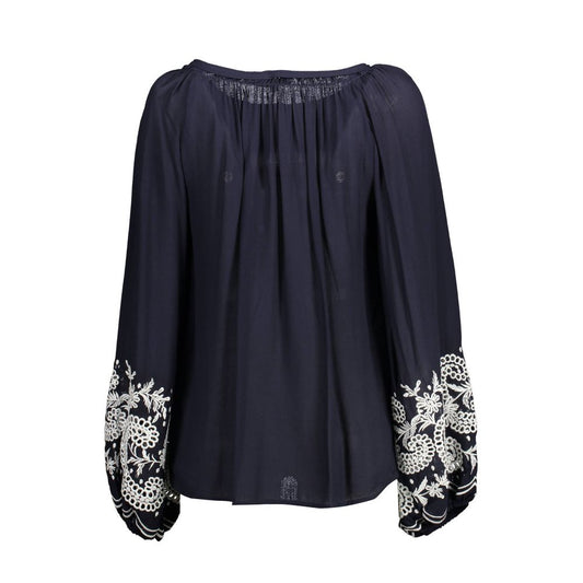 Blaues Viskosehemd Kocca