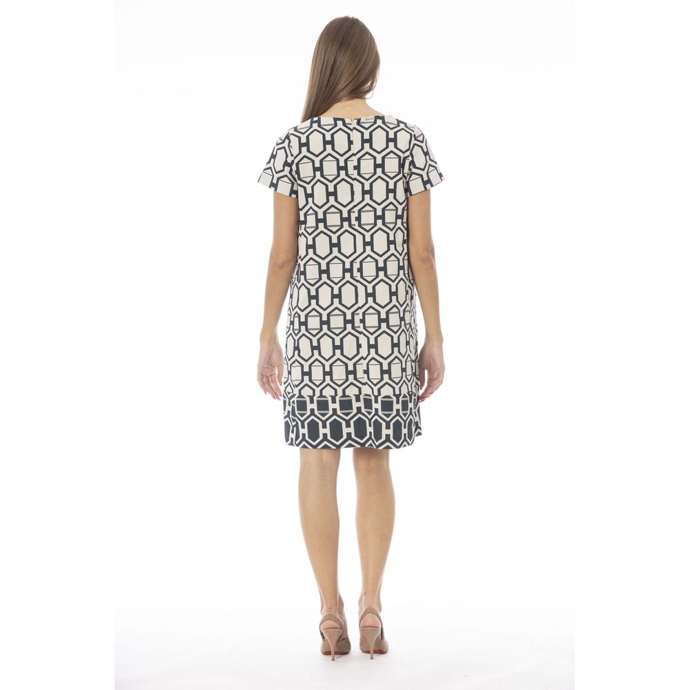 Baldinini Trend Weißes Baumwollkleid für Damen