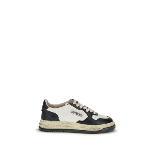 Autry Black Leather Athletic Sneakers