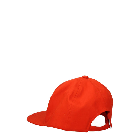 Kenzo Orange Baumwollkappen (Baseballmütze)