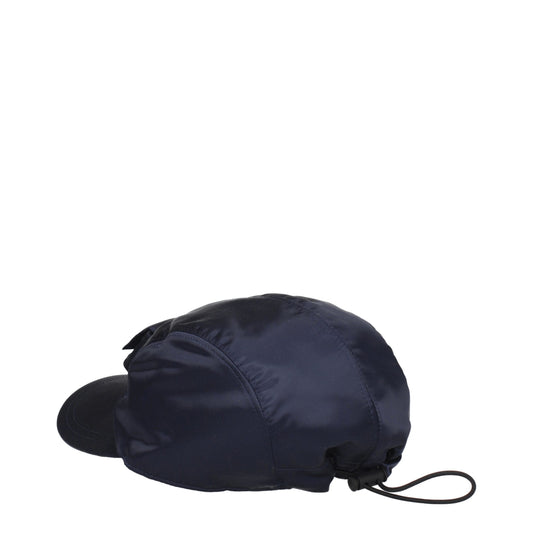 Fendi Kappe aus blauem Polyamid (Baseballkappe)
