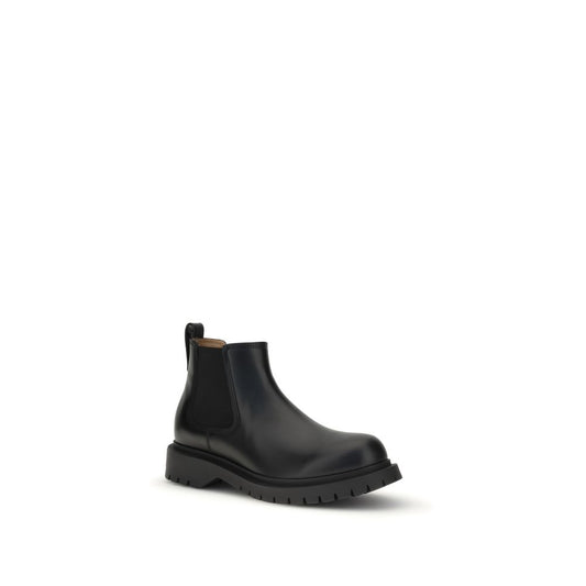 Givenchy Chelsea-Stiefel aus schwarzem Bullenleder