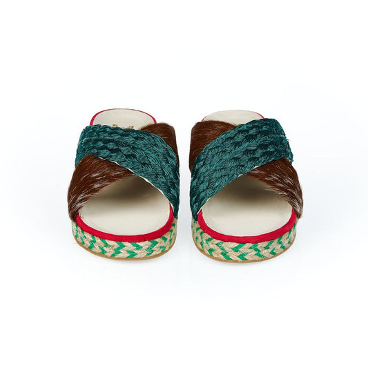 Mr&Mrs Italy Mehrfarbige Dankalia Damen-Slipper