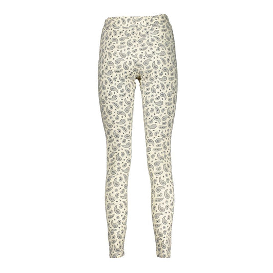 Fila White Cotton Women's Legging