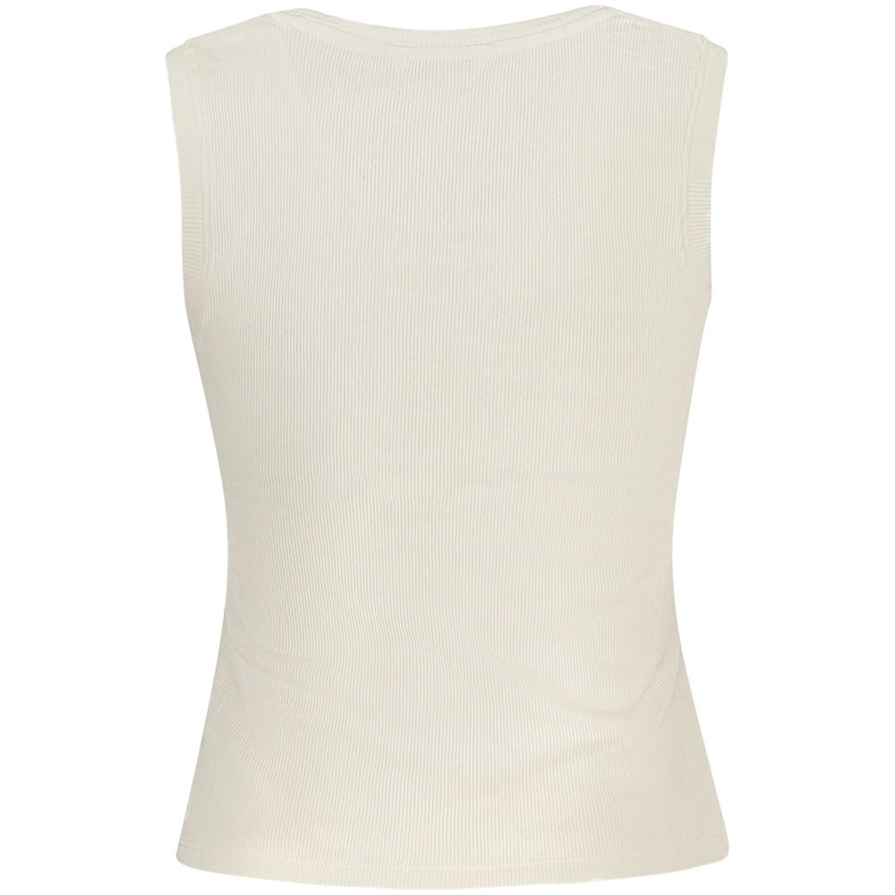 Tommy Hilfiger – Beiges Tanktop aus Baumwolle
