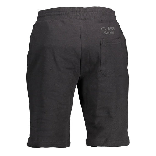 Cavalli Class Schwarze Baumwollhose