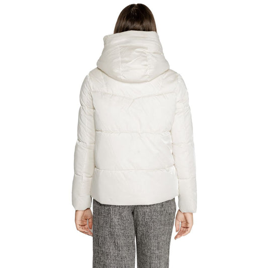 Cleré Creme Polyester Jacken & Mäntel