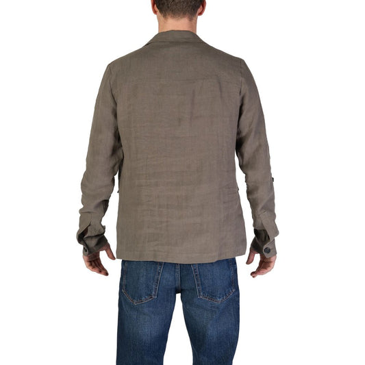 In My Hood – Grüner Leinenblazer