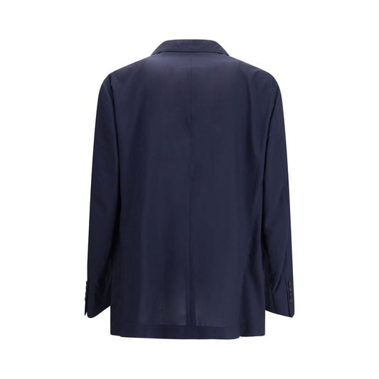 Brunello Cucinelli Blauer Wollblazer