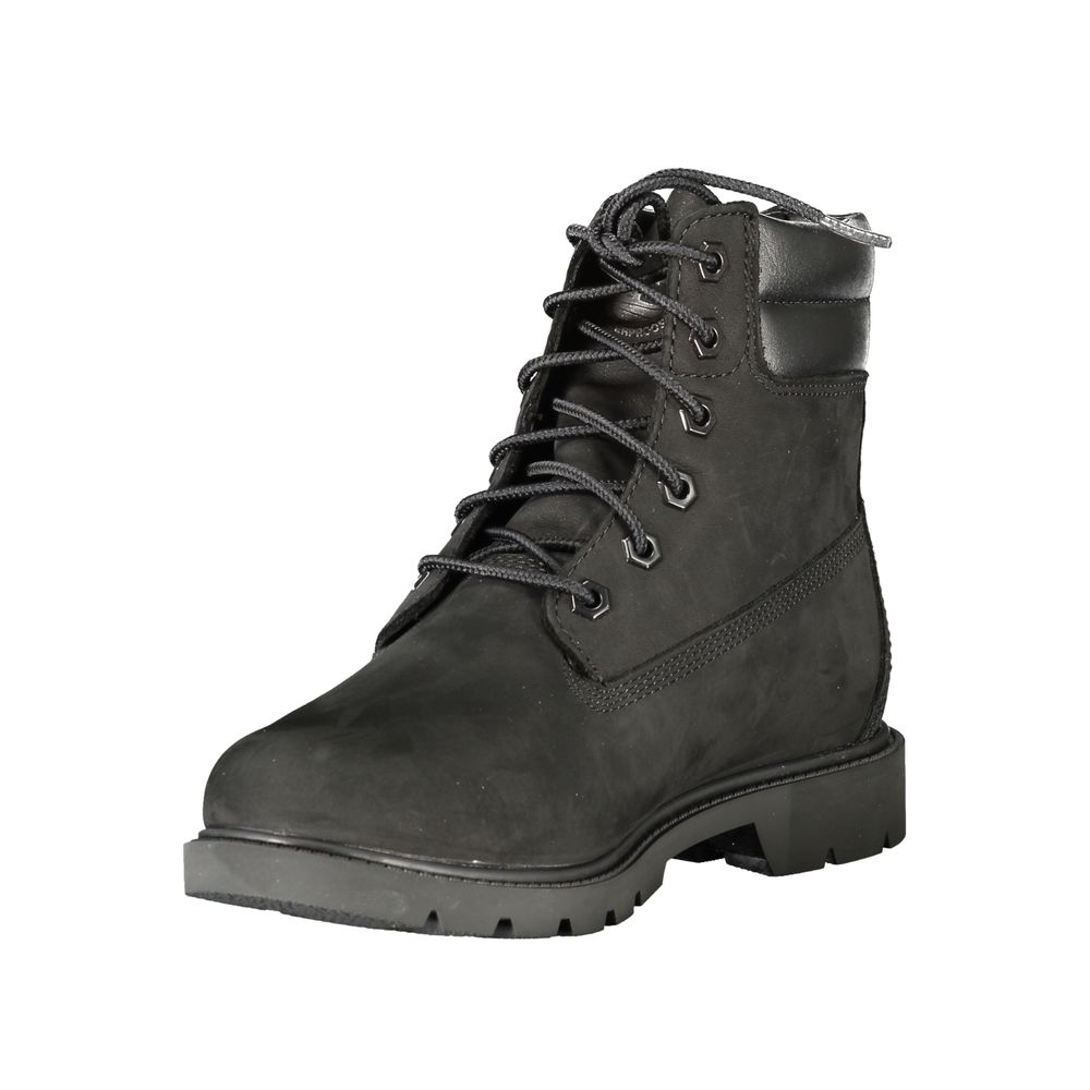 Timberland – Schwarze Polyester-Stiefeletten