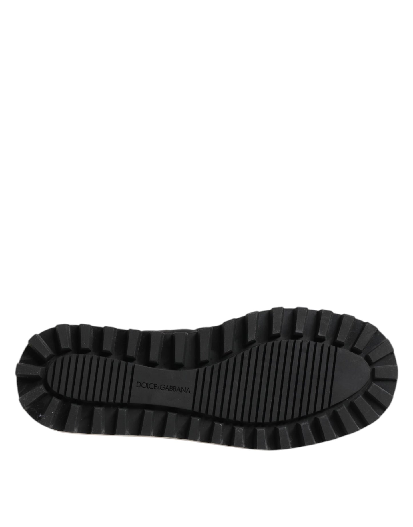 Dolce & Gabbana – Schwarze Slip-On-Sneaker aus Nylon