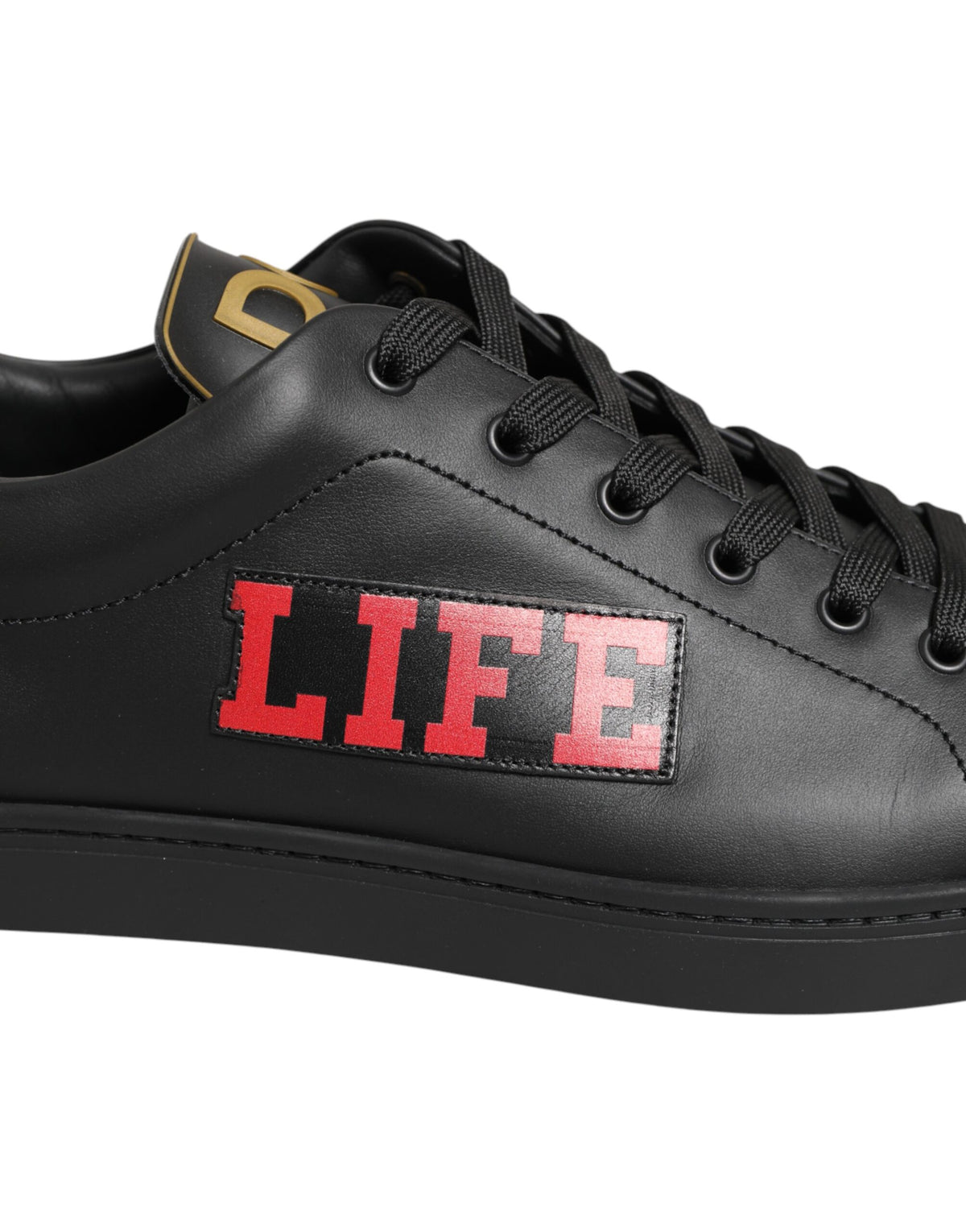 Dolce & Gabbana Schwarz Street Life Low Top Herren Sneakers Schuhe