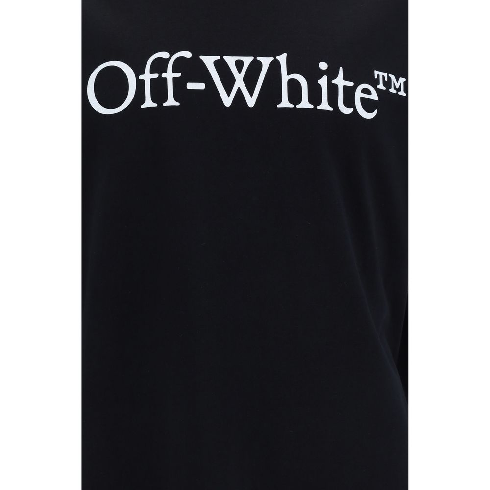 Schwarzes Baumwoll-T-Shirt von Off-White