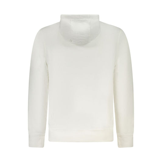 North Sails White Cotton Men's Hooded Sweatshirt
