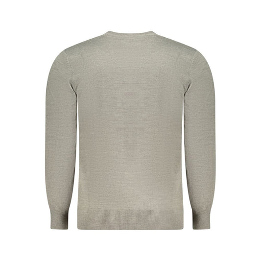 North Sails Gray Acrylic Men Sweater