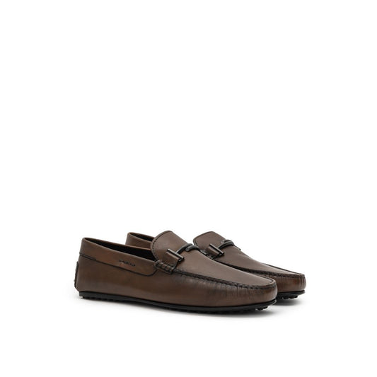 Tod's – Brauner Ledermokassin