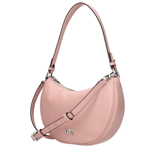 Michael Kors – Rosafarbene Schultertaschen aus Leder