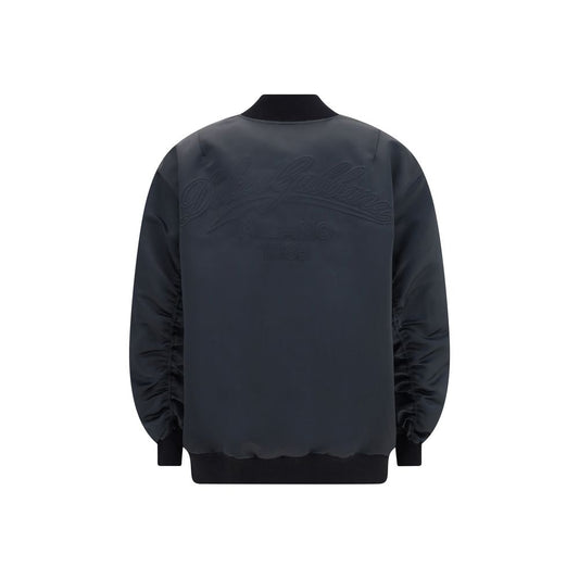 Dolce & Gabbana Oversize-Jacke mit geprägtem Druck
