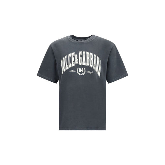 Dolce & Gabbana Baumwoll-T-Shirt mit Frontprint