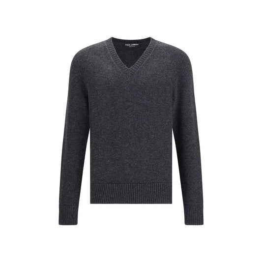 Dolce & Gabbana Wollpullover mit V-Ausschnitt