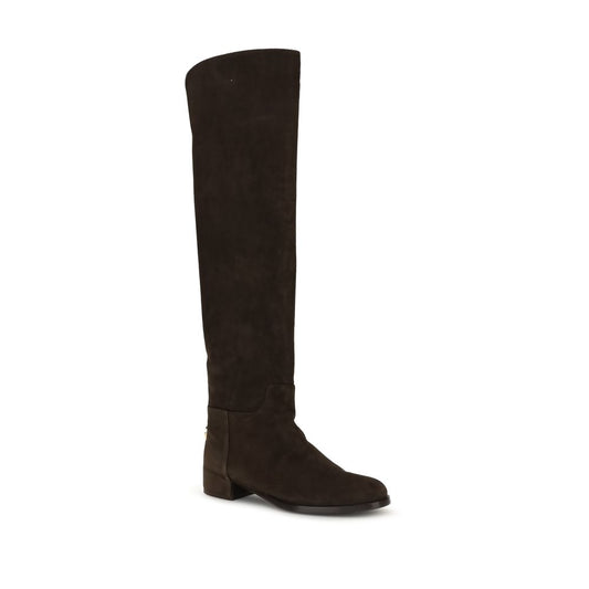 Dolce & Gabbana Hohe Wildlederstiefel