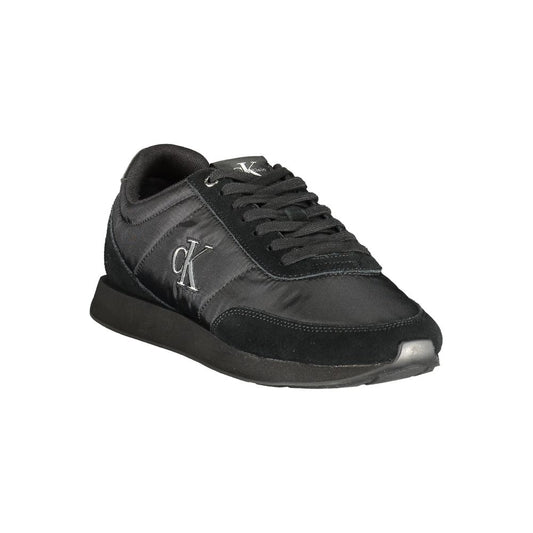 Calvin Klein Black Polyester Men Sneaker