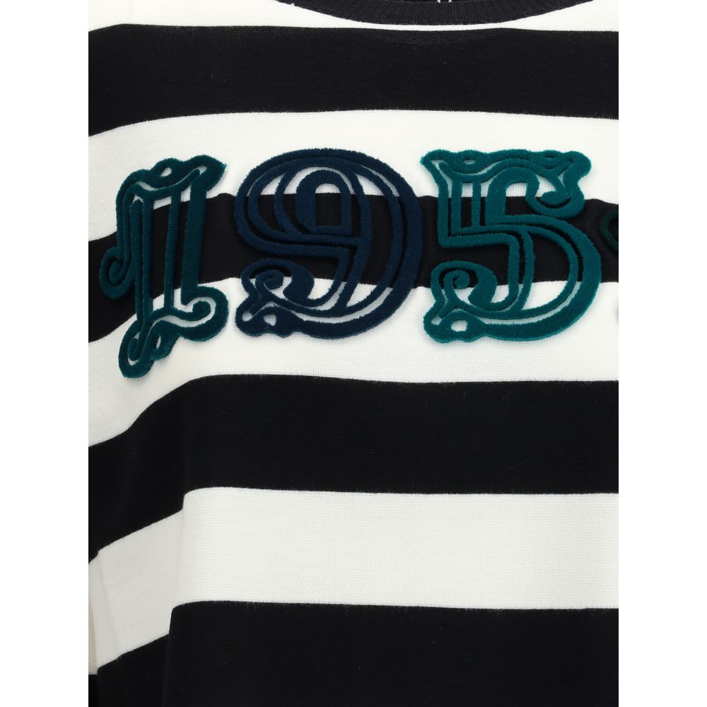 Max Mara Schwarzes Fleece-Sweatshirt aus Wolle