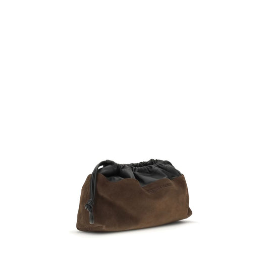 Pierre Hardy Schultertasche aus braunem Kalbsleder Bos Taurus