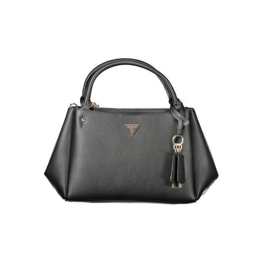 Guess Jeans – Schwarze Polyethylen-Handtasche