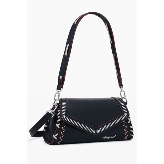 Desigual Schwarze Polyethylen-Damenhandtasche