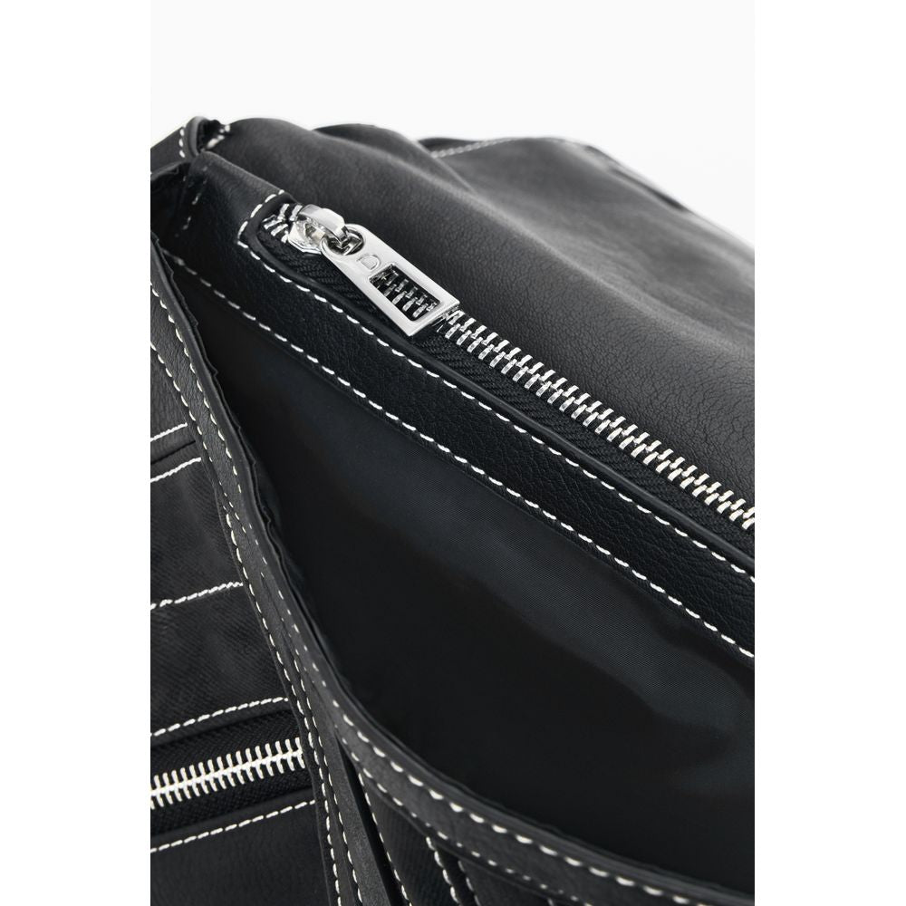 Desigual Black Polyurethane Women Backpack