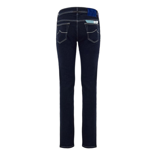 Jacob Cohen – Blaue Skinny-Jeans aus Baumwolle