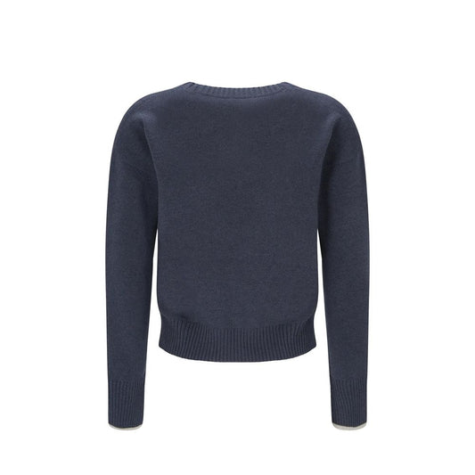 Brunello Cucinelli Blauer Kaschmir-Pullover aus Kaschmir