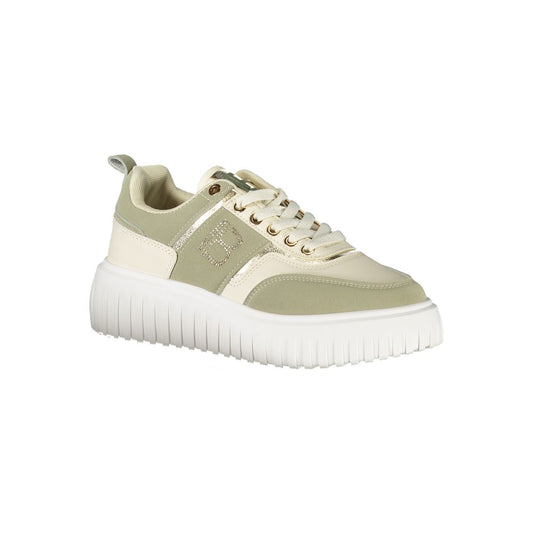 Laura Biagiotti Grüner Polyester Damen Sneaker