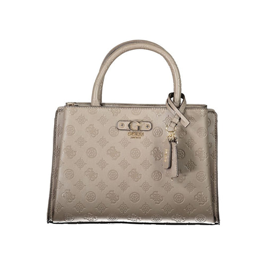 Guess Jeans – Handtasche aus Polyethylen in Braun